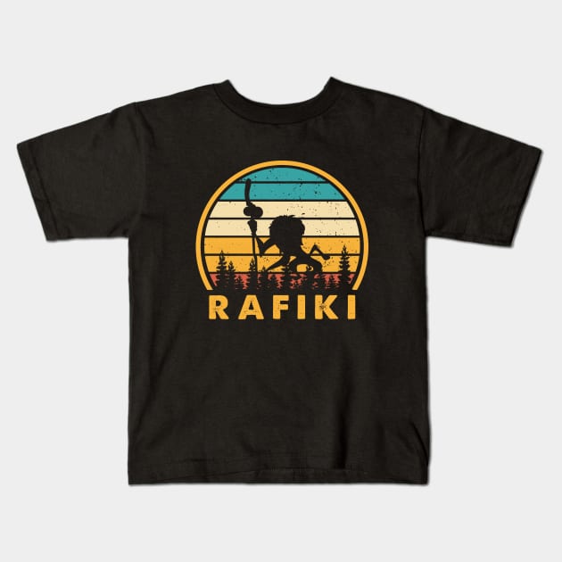 Rafiki Vintage Kids T-Shirt by Symmetry Stunning Portrait